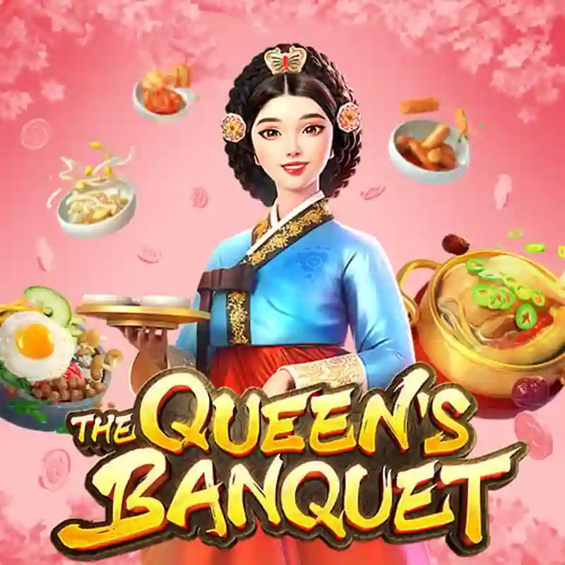 The Queens Banquet slot game cover